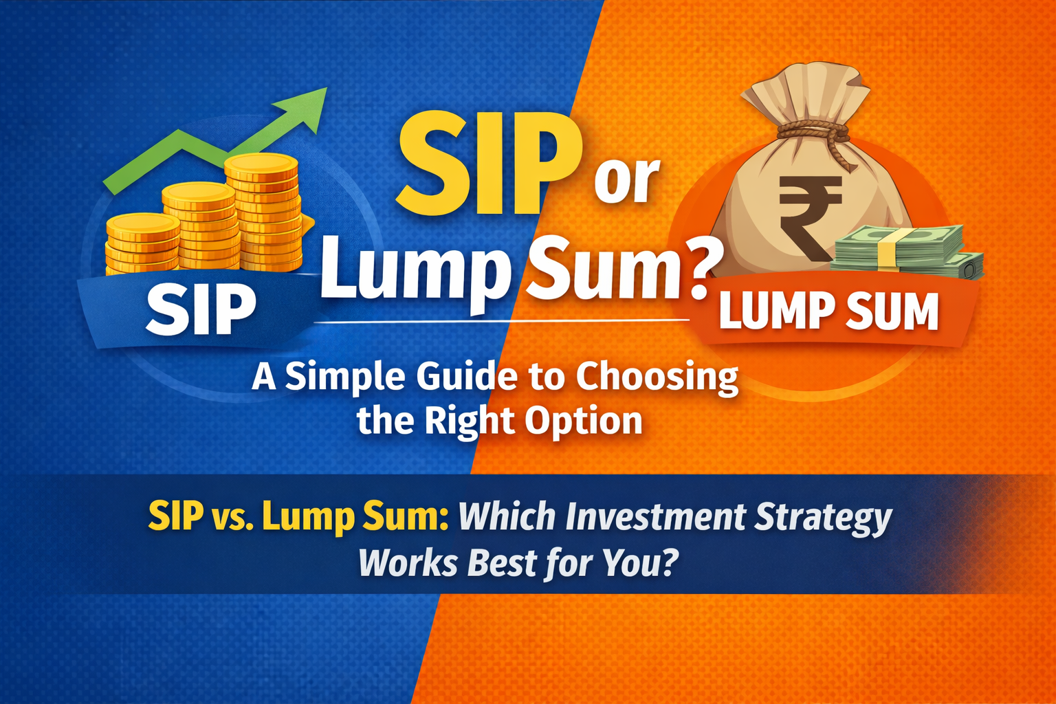 SIP or Lump Sum? A Simple Guide to Choosing the Right Option