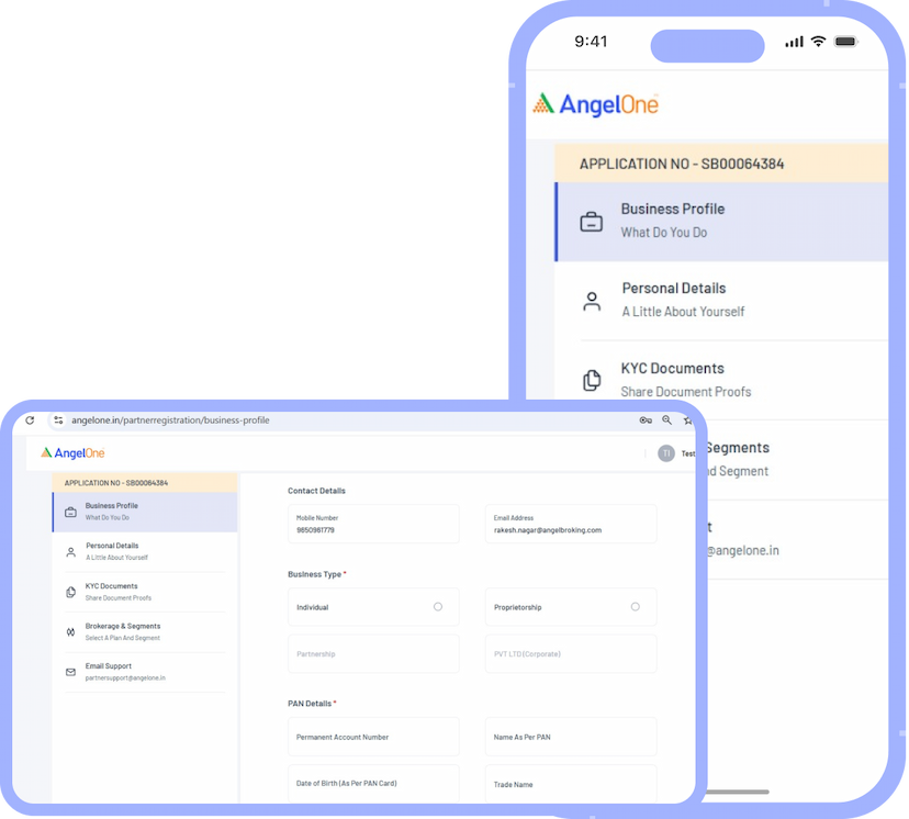 AP registration process on devices